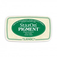 Stazon Pigment Inkpad - Shamrock Green