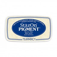 Stazon Pigment Inkpad - Mariner Blue