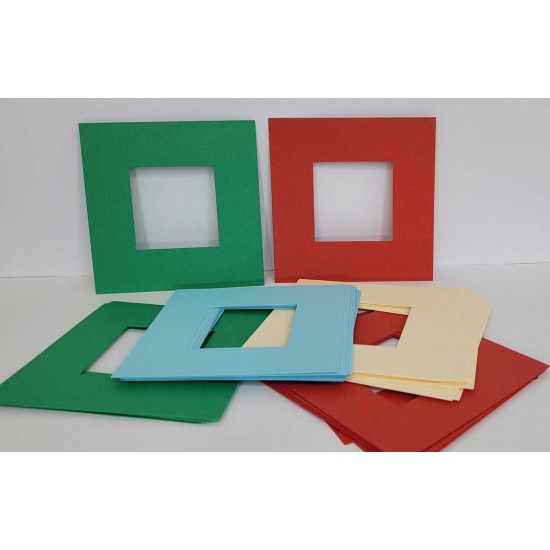 Die-Cut Frames - 4 colours