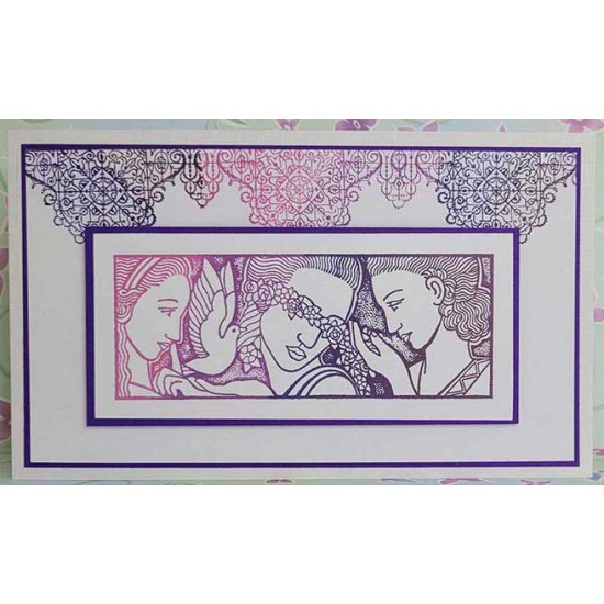 3 Sisters Cling Rubber Stamp