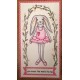 Ballerina Bunny Rubber Stamp