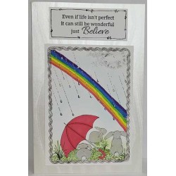 Stamp of the Month - April Showers 2023