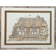 Thatched Cottage Cling Rubber Stamp