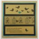 Birdcages & Butterflies Rubber Stamp Set