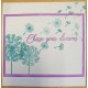 Chase your dreams rubber stamp set