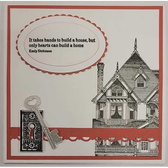 Dreamhouse Rubber Stamp Set - ON SALE