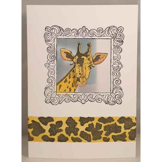 African Animal Prints by JudiKins Cling Rubber Stamp Set