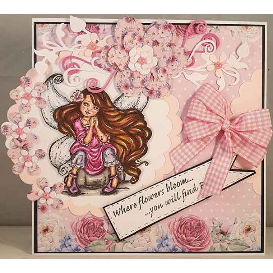 Harmony  Unmounted Rubber Stamp