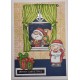 Mr & Mrs Claus Santa Rubber Stamp Set - SALE