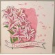 Oriental Lily Cling Rubber Stamp