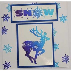Snowflake Splendour Rubber Stamp Set - ON SALE