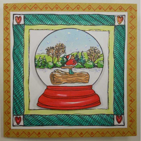 Small Winter Wonderland Rubber Stamp Set