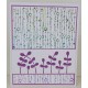 Bead Curtain Cling Rubber Stamp