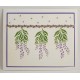 Mulberry Tree and Wisteria Cling Rubber Stamp Set