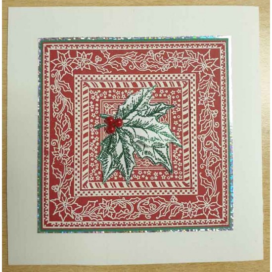 Christmas Frames Cling Rubber Stamp