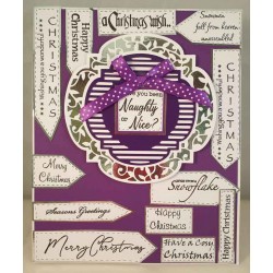 Christmas Sentiments Clear Stamp Set