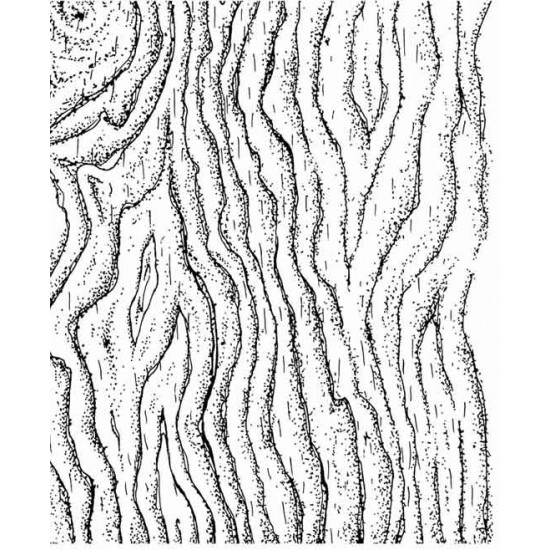 Wood Grain Cling Rubber Stamp by JudiKins