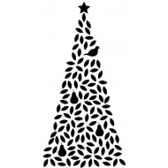 Partridge in a Pear Tree Cling Rubber Stamp