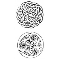 Celtic Knots Cling Rubber Stamp Set