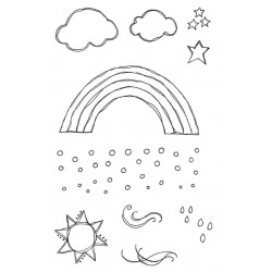 All Weathers Rubber Stamp Set