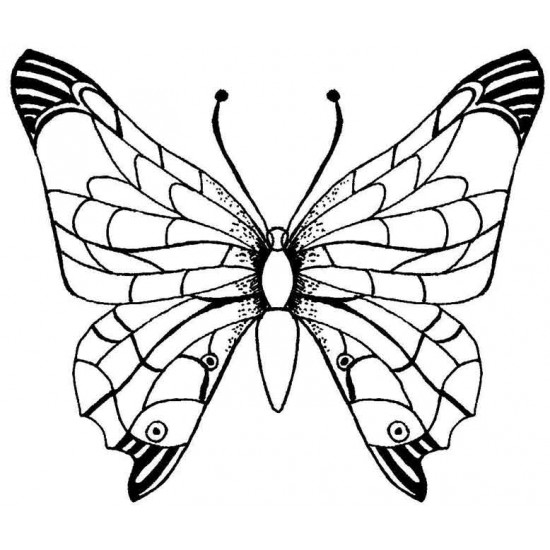 Butterflies Rubber stamps