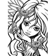 Fairy Fae Unmounted Rubber Stamp