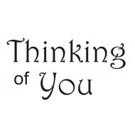 Thinking of You Rubber Stamp